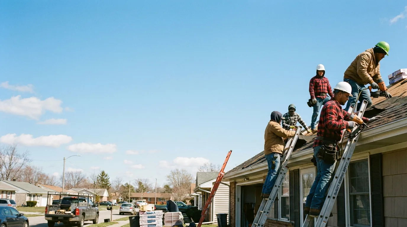 Roofing in North Street, MI near me